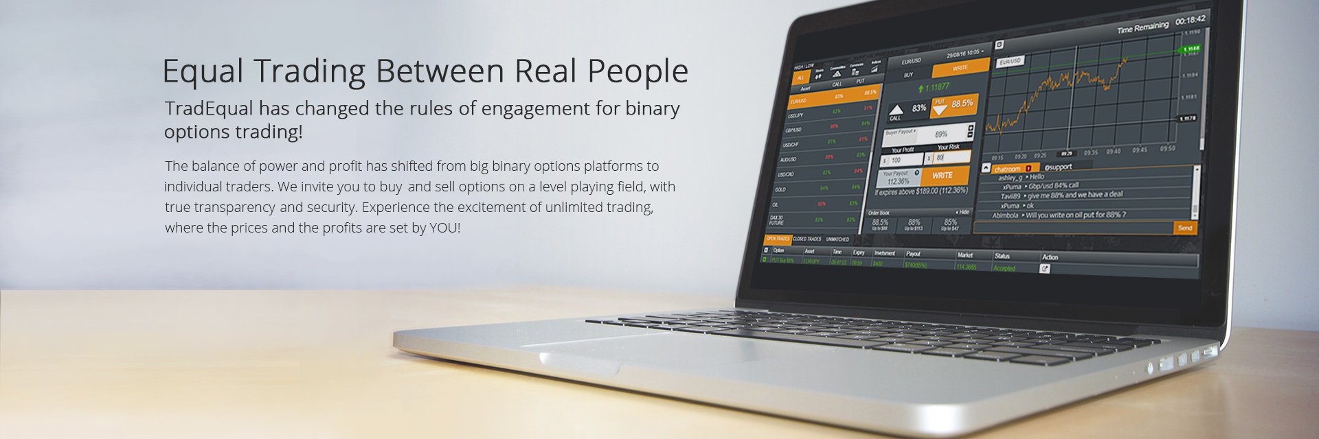TradEqual's profile banner image