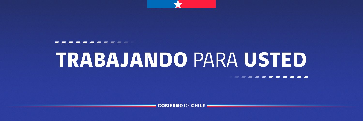 Gobierno de Chile banner