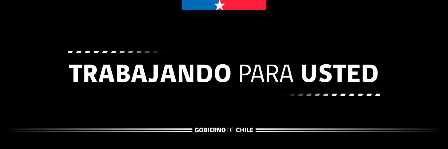 Gobierno de Chile banner