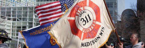 Madison Fire Fighters banner