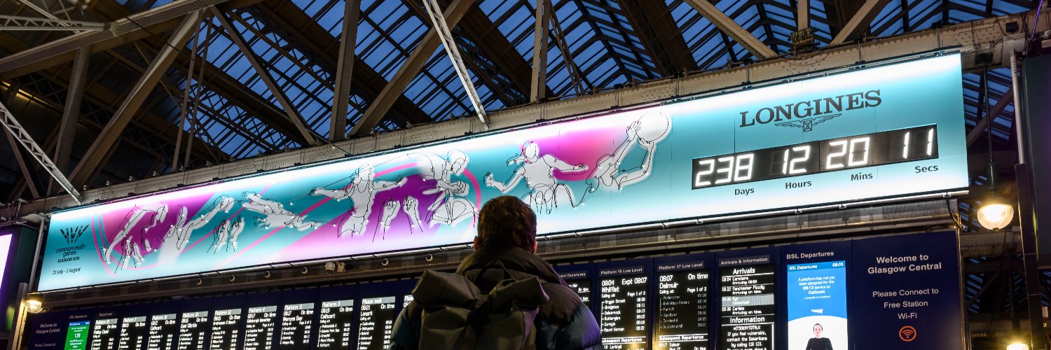 Glasgow Central banner