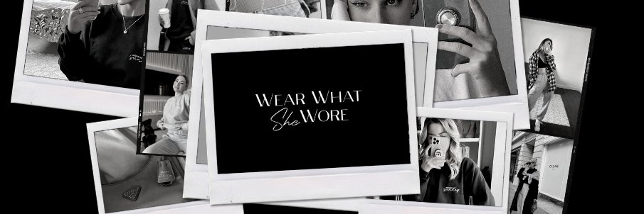 WearWhatSheWore banner