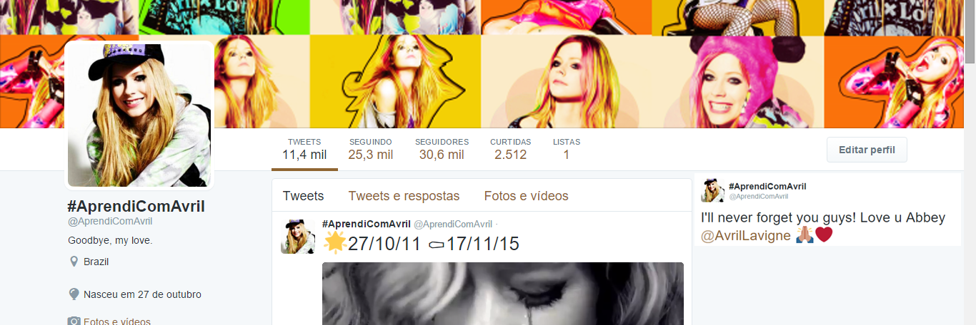 AprendiComAvril's profile banner image