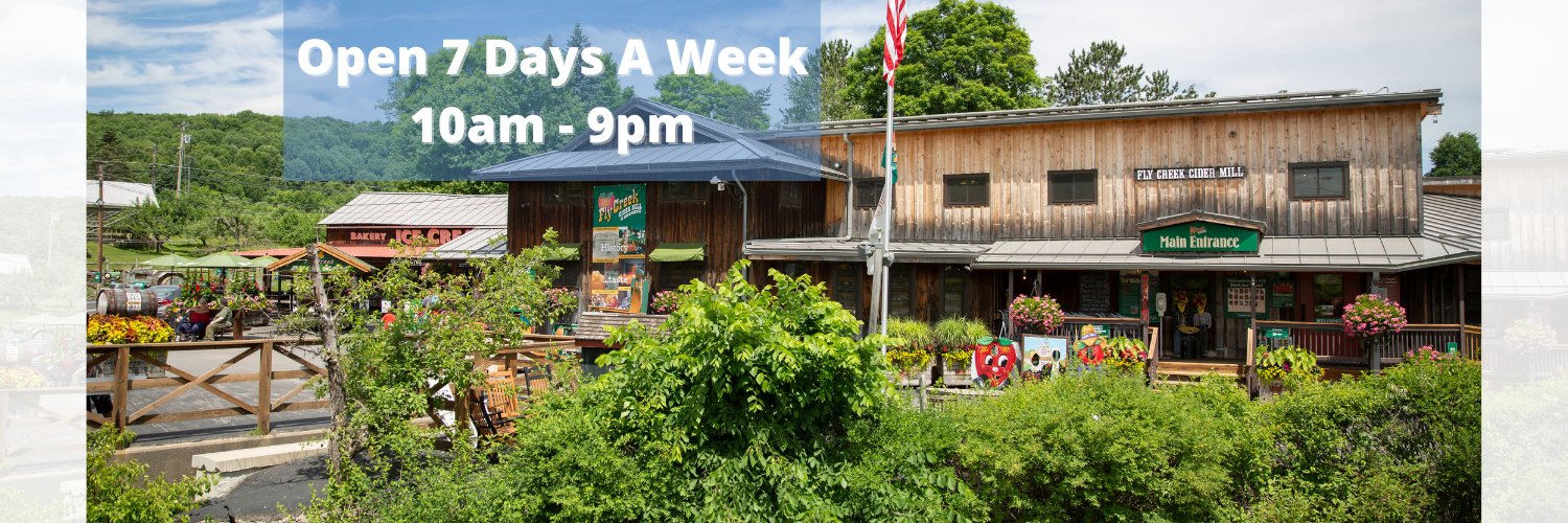 Fly Creek Cider Mill banner