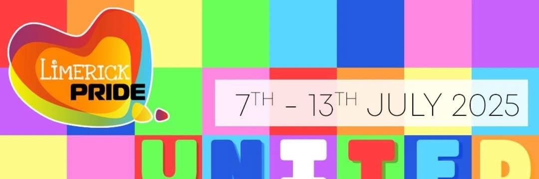Limerick LGBTQ Pride Festival banner