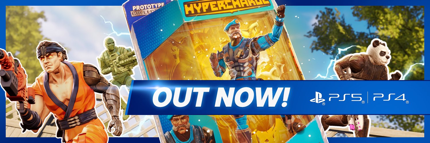 Hypercharge | Out Now on PlayStation!'s banner