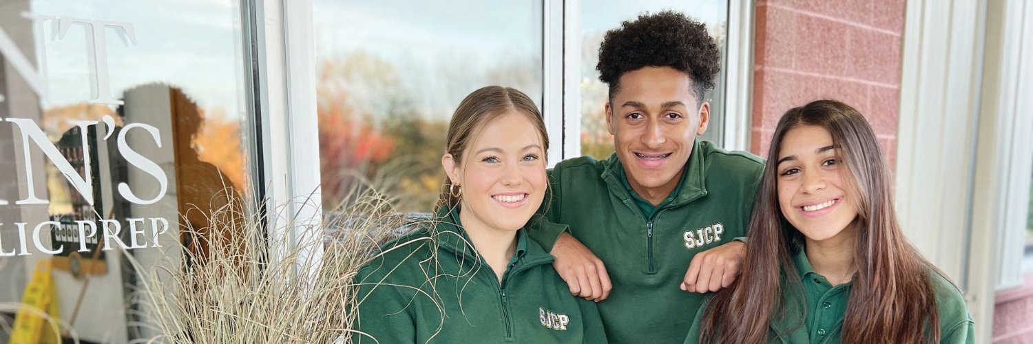 Saint John's Catholic Prep banner