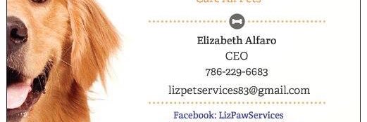 LizPawServices's profile banner image
