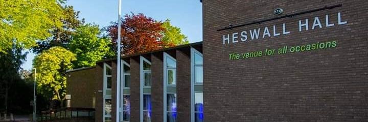 Heswall Hall banner