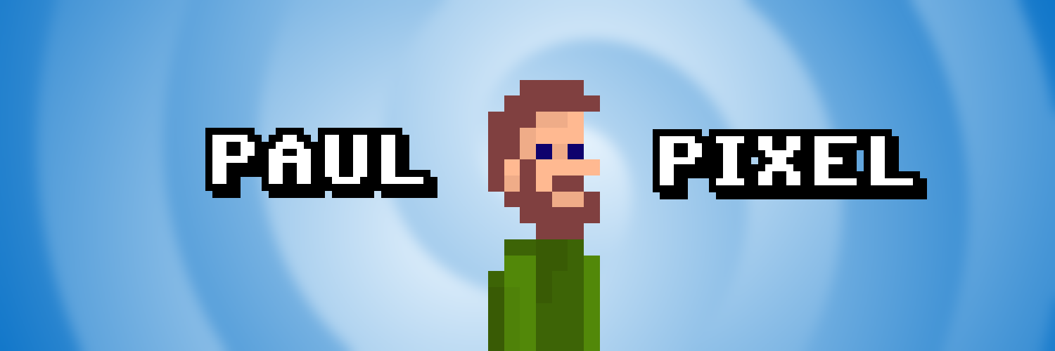 PaulPixelGame's profile banner image