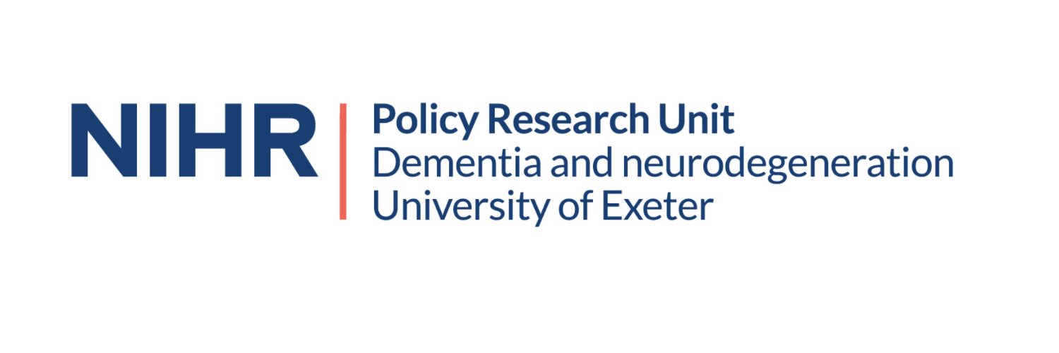 NIHR PRU in Dementia and Neurodegeneration Exeter's banner