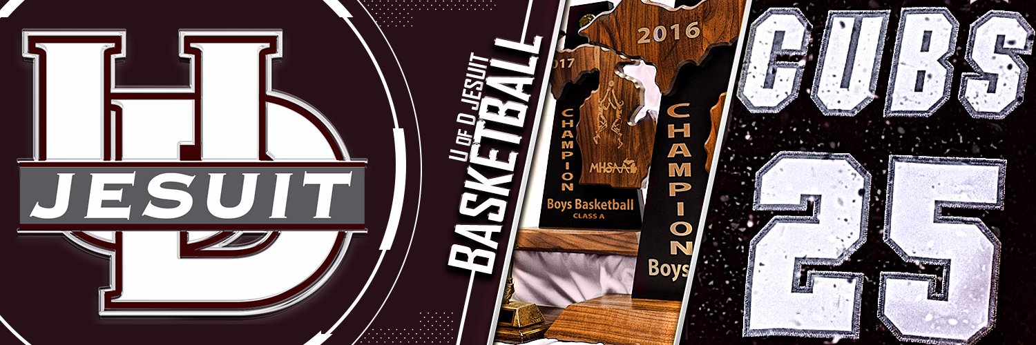U of D Jesuit Basketball banner