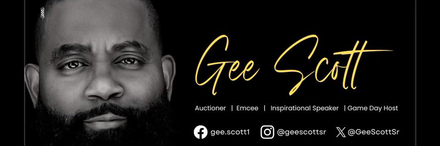 Gee Scott Sr. 🎙️ Profile Banner