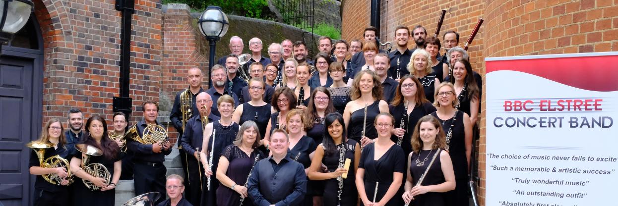 BBC Elstree Concert Band banner
