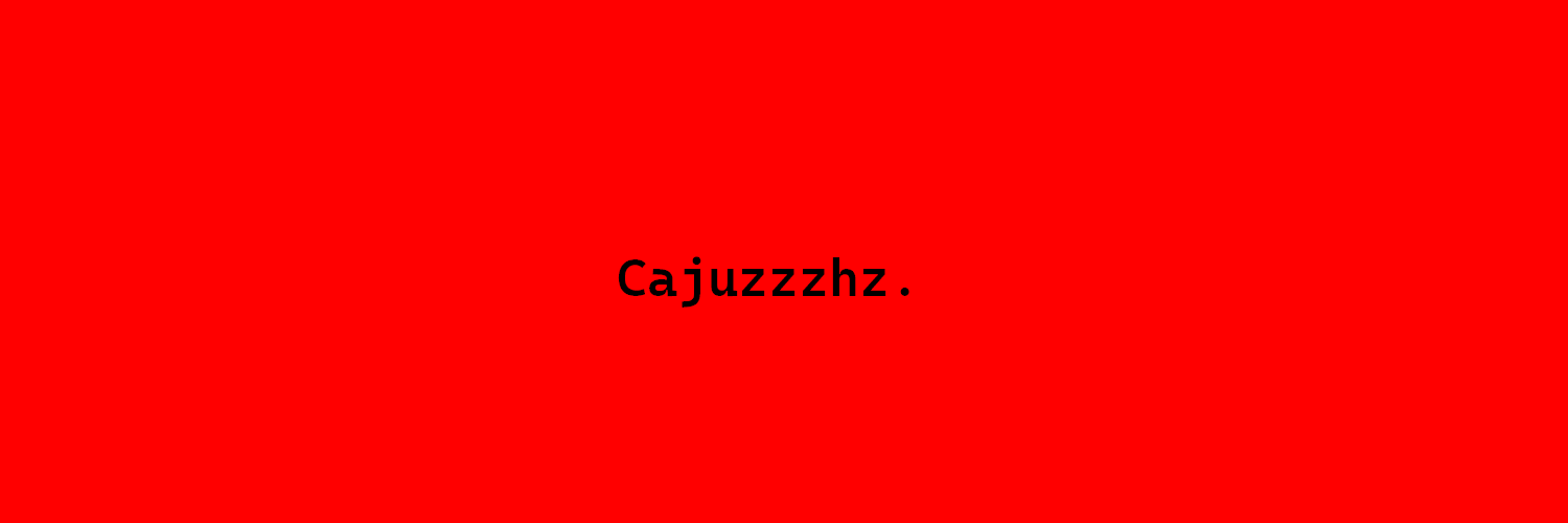 CajuNitz's profile banner image