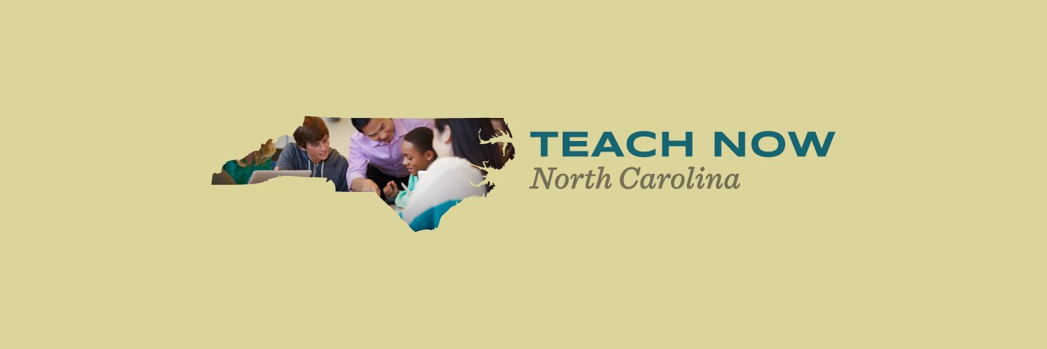 TeachNowNC's profile banner image