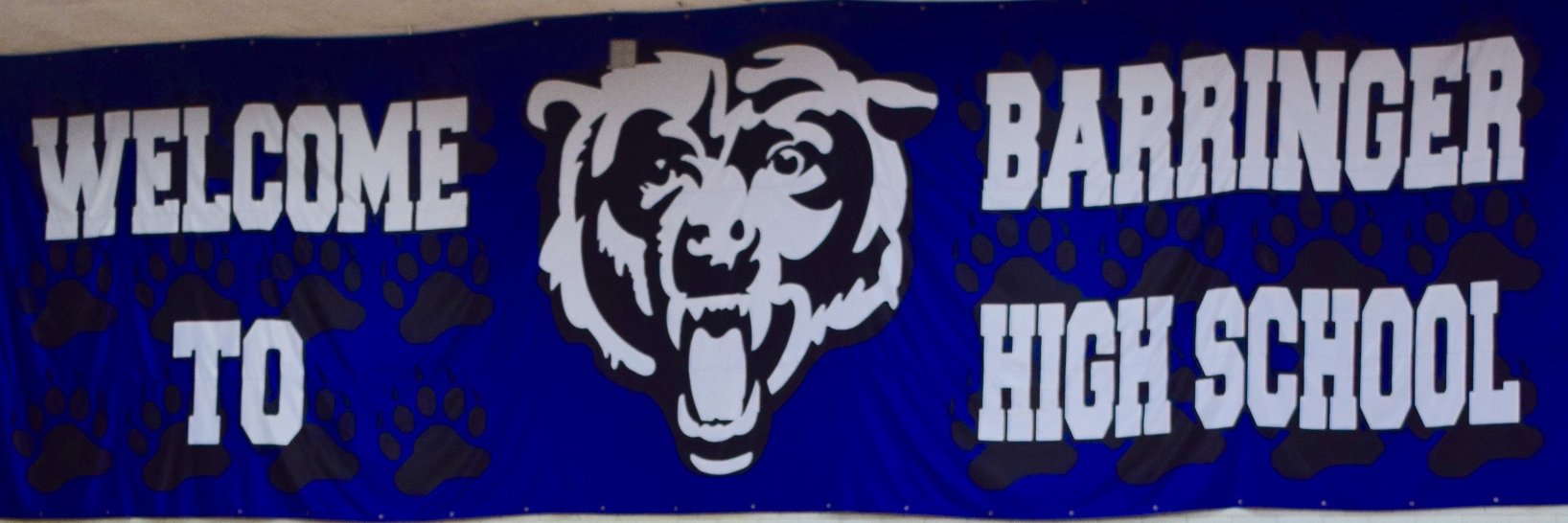 Barringer High School banner