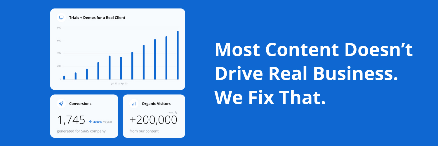 Grow & Convert banner