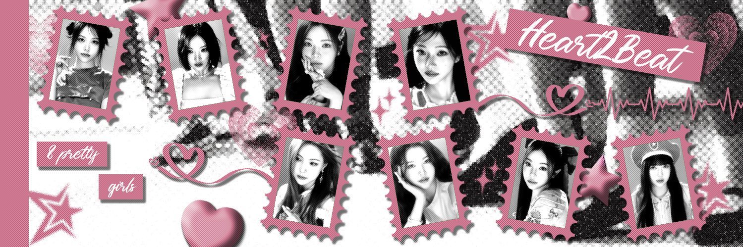 하츠투하츠, 𝖧͟𝖾͟𝖺͟𝗋͟𝗍͟𝗌͟𝖳͟𝗈͟𝖡͟𝖾͟𝖺͟𝗍͟. banner