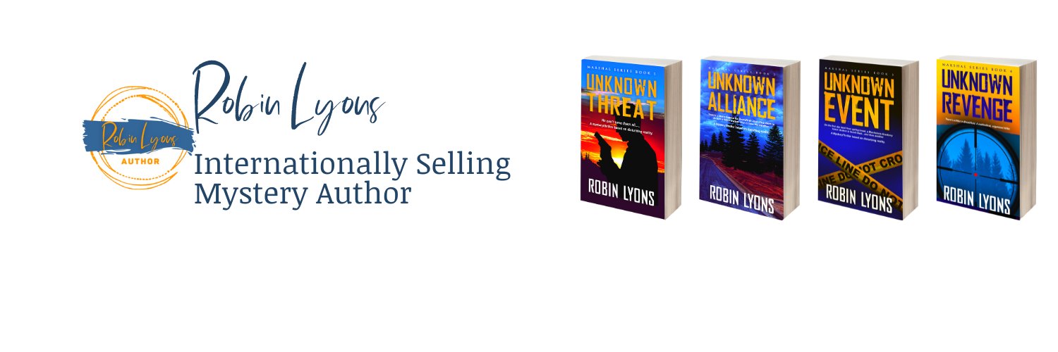 Robin Lyons, Author banner