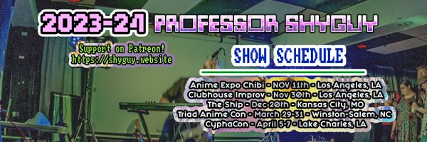 ProfessorShyguy Profile Banner