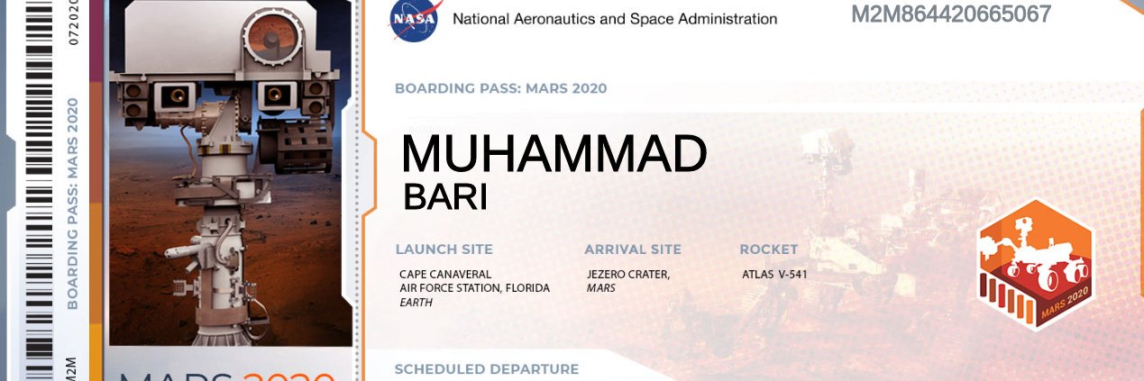 Muhammad "Mo" Bari banner