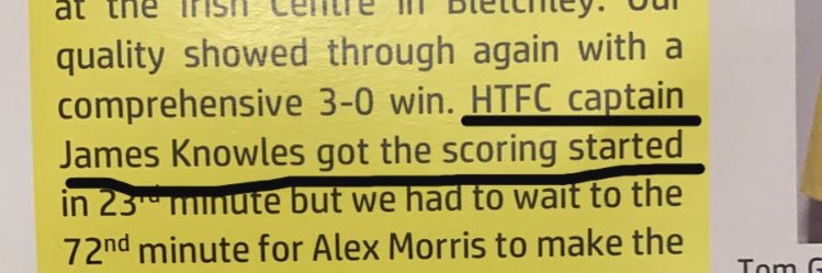 James Knowles banner