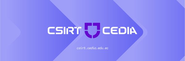 CSIRT CEDIA Profile Banner
