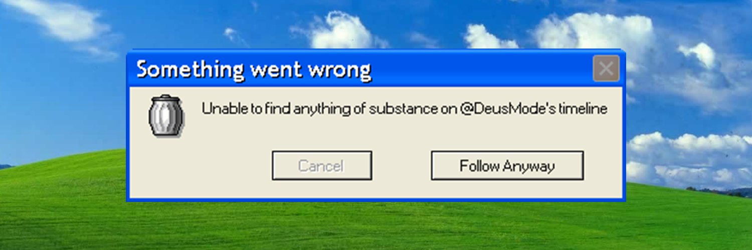 DeusMode's profile banner image