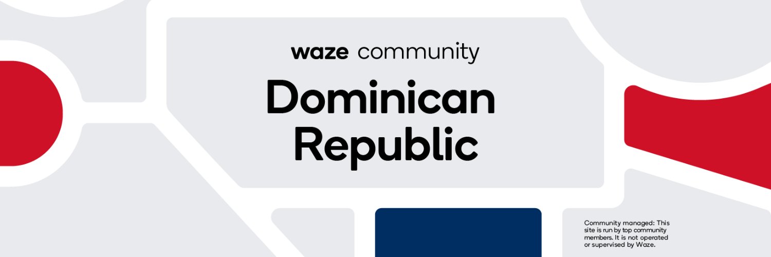 Waze Rep. Dominicana banner