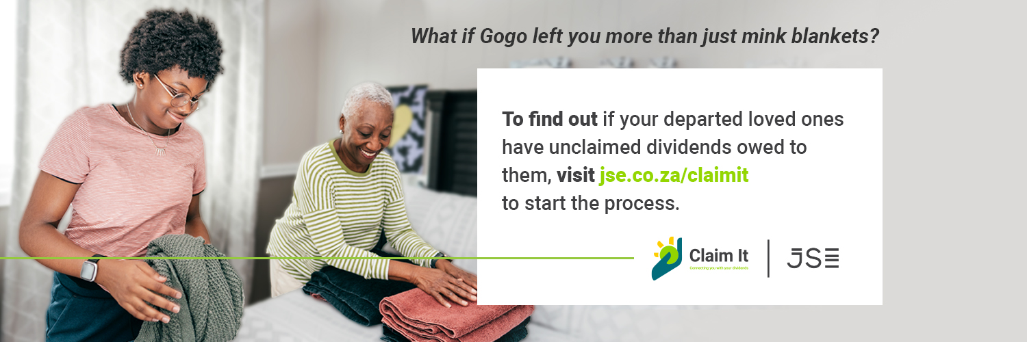 JSE's banner