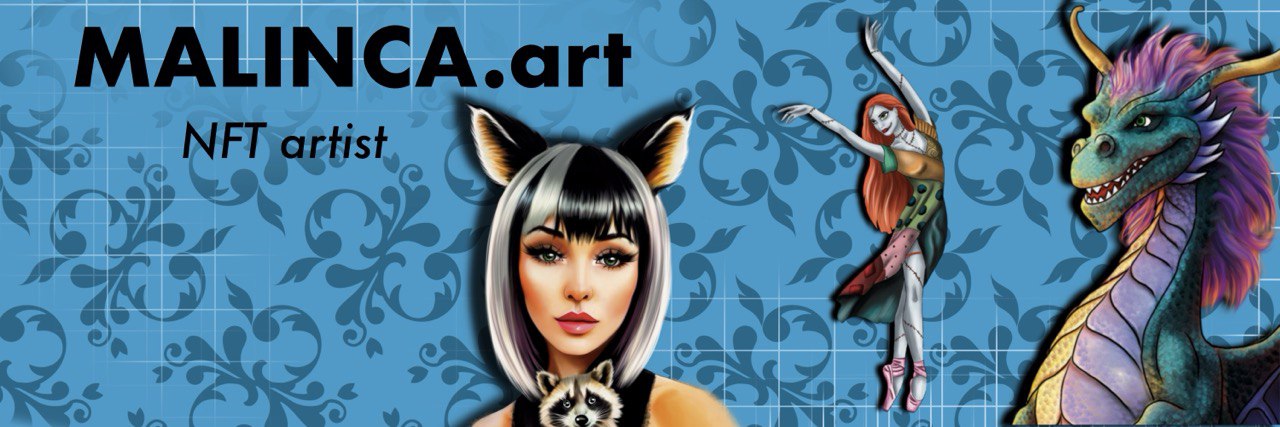 Malinca.art banner
