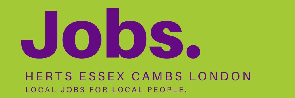 Jobs Herts Essex Cambs London banner