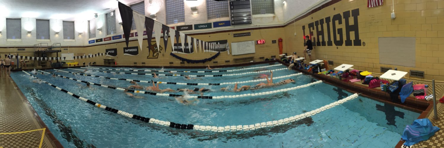 Lehigh Swimming & Diving banner