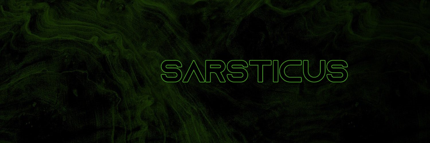 sarsticus's profile banner image