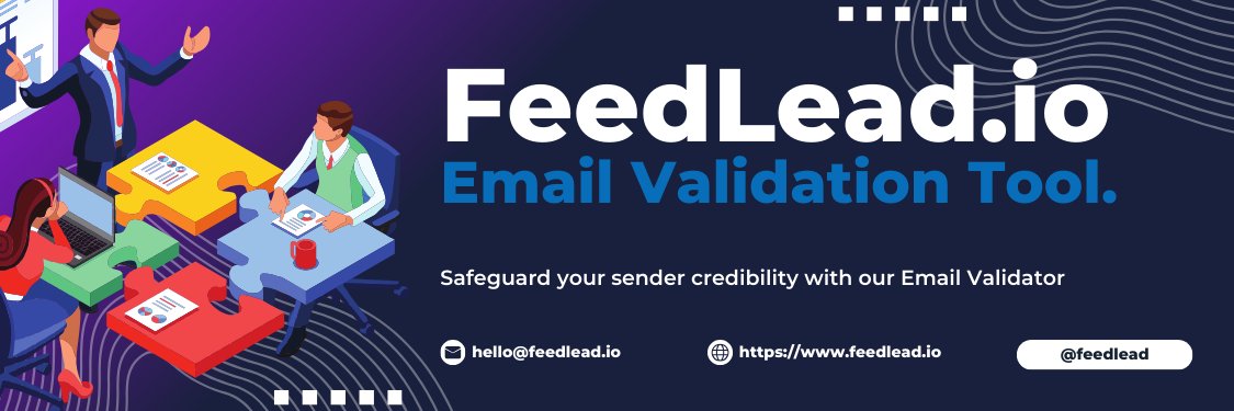 feedLead.io | Email Validation banner