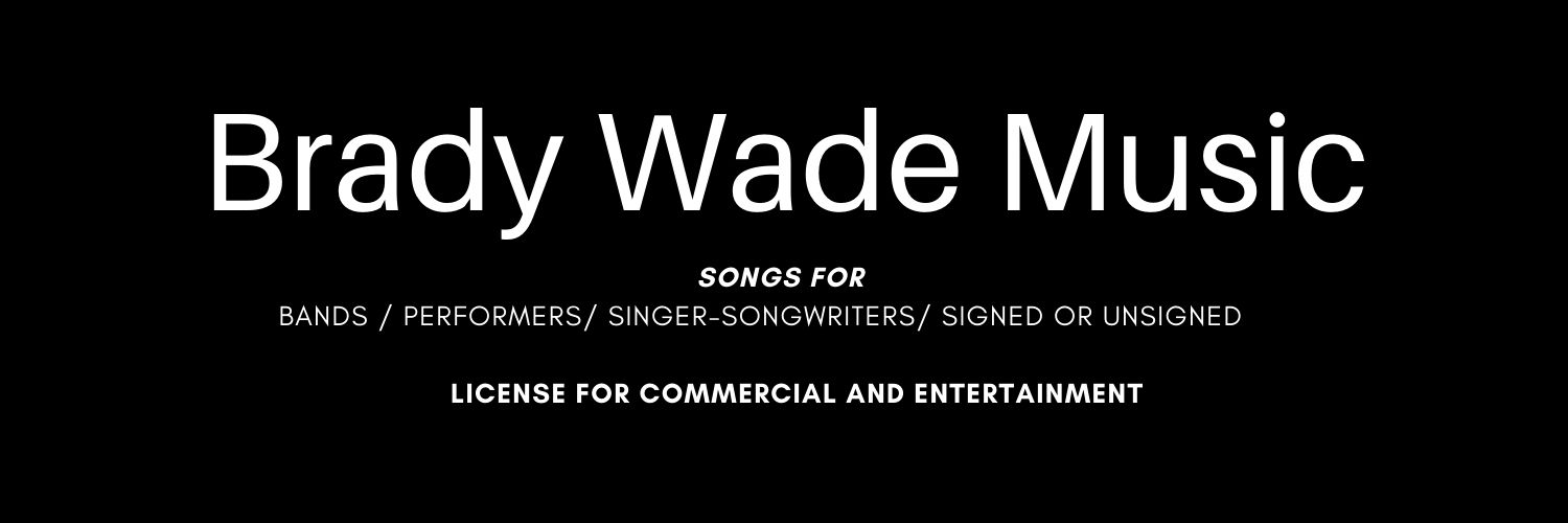 BradyWadeMusic's profile banner image