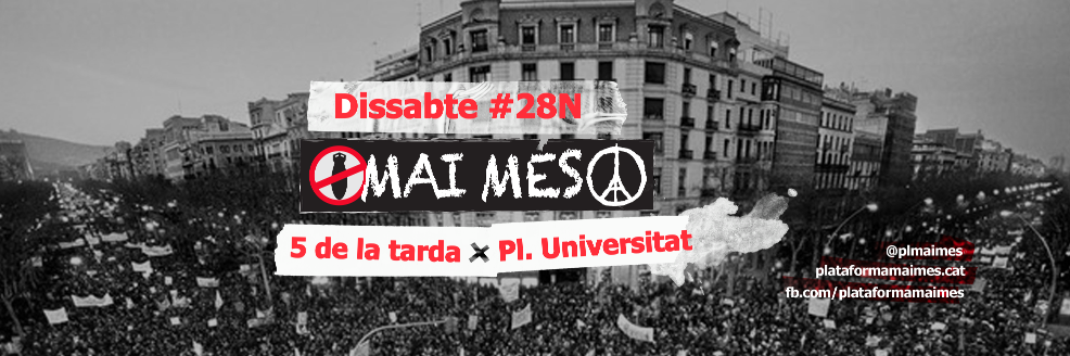 #MAIMÉS #28N banner