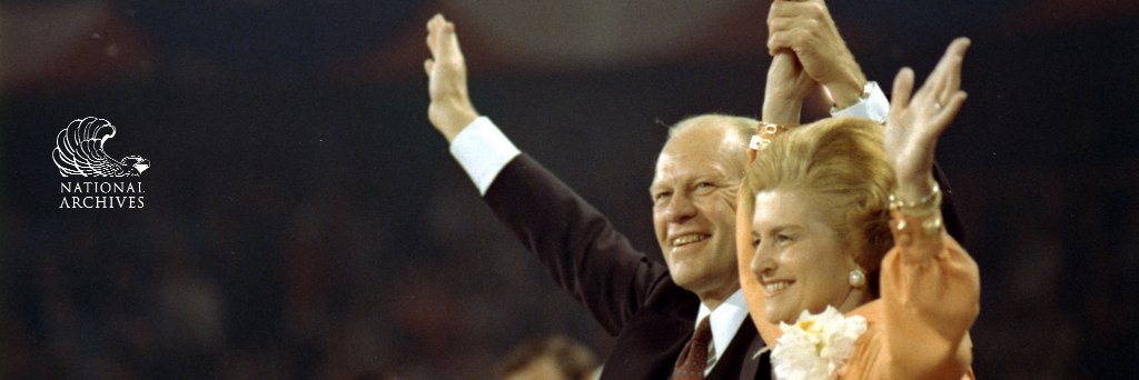 Gerald R. Ford Presidential Library's banner