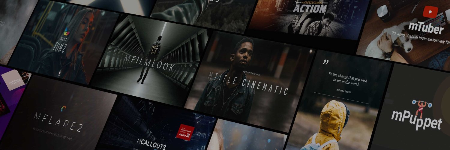 MotionVFX | Video Effects banner