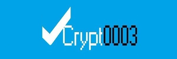 CRYPT0003 banner