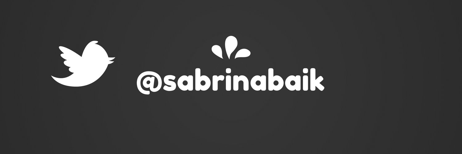 sabrinabaik's profile banner image