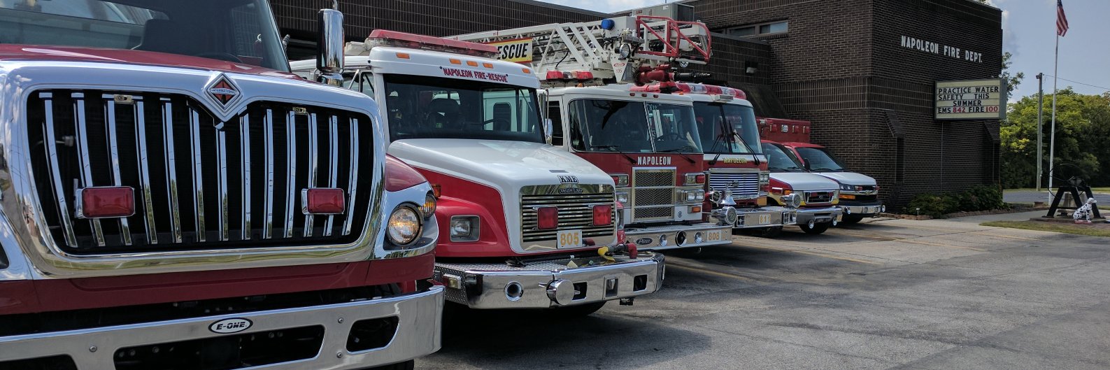 NapoleonFireRescue banner