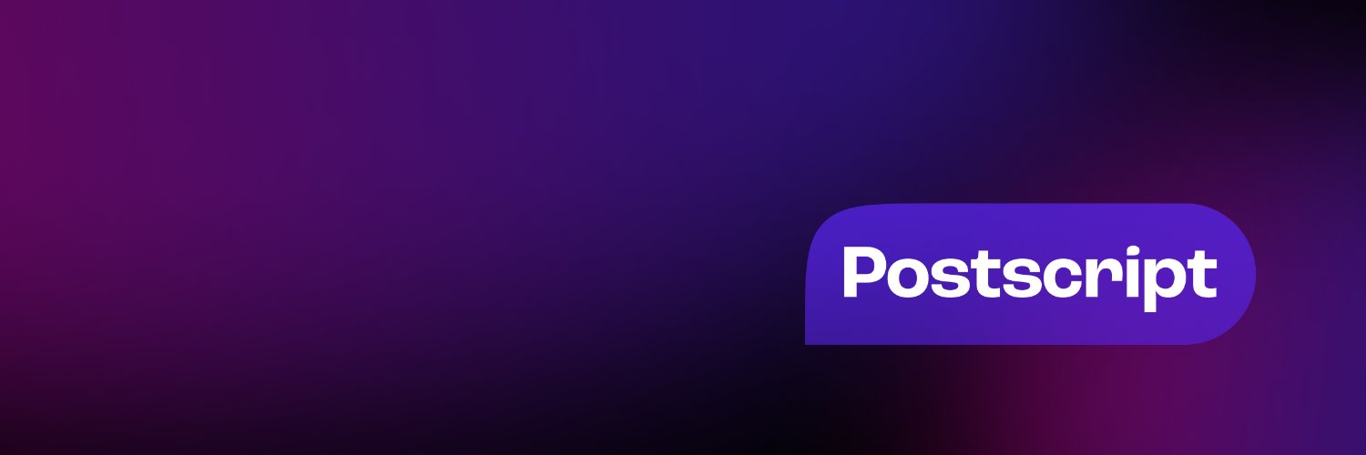 Adam @ Postscript 📱 banner