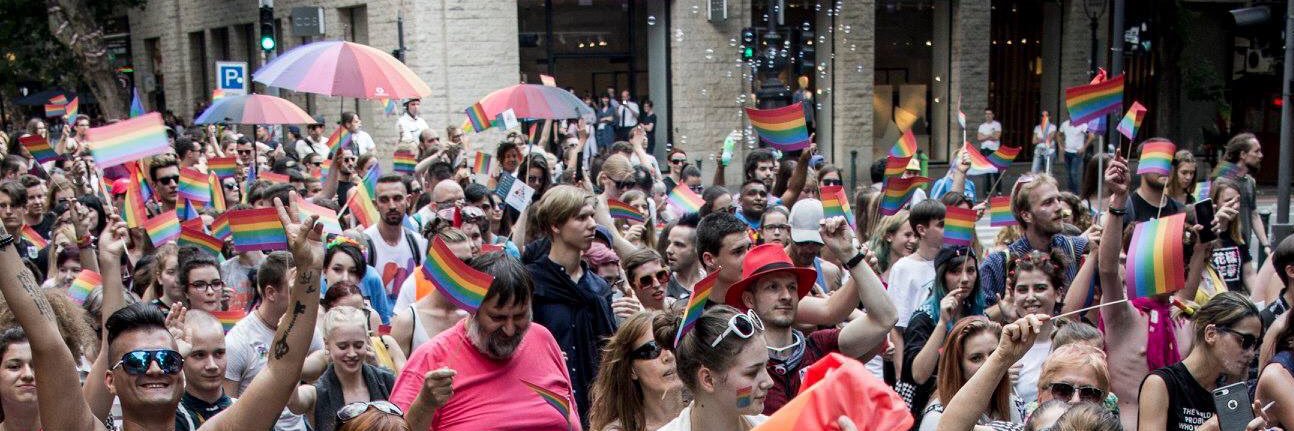 Budapest Pride banner