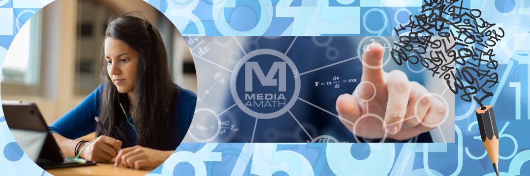 Media4Math banner