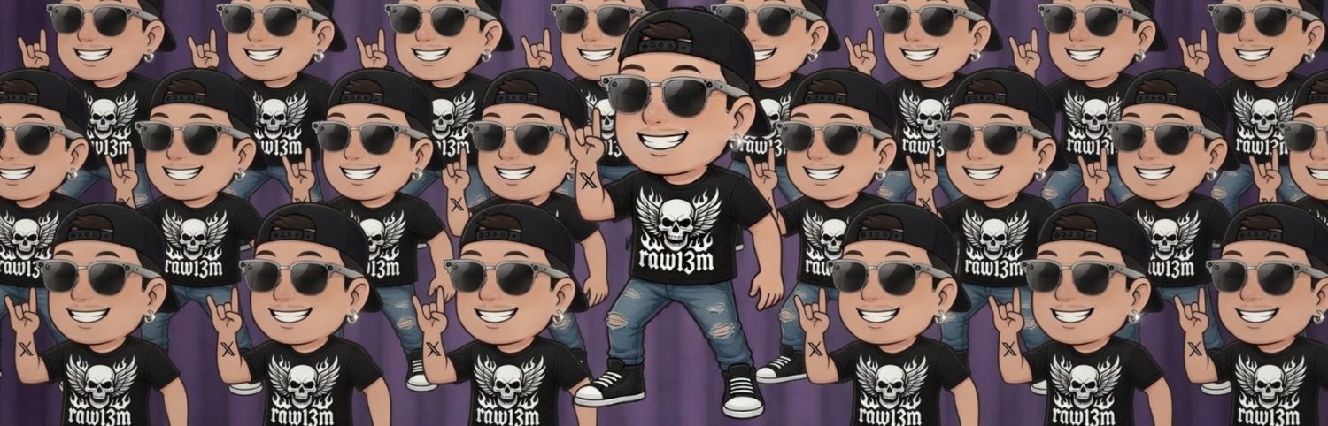 raw13m's profile banner image