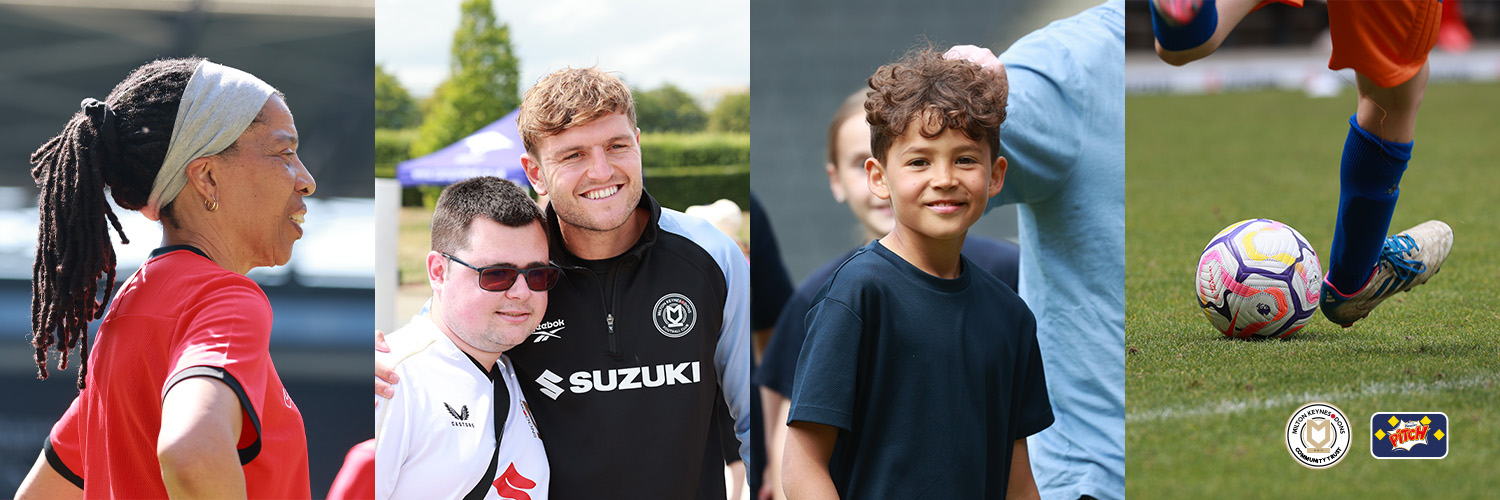 MK Dons Community Trust banner