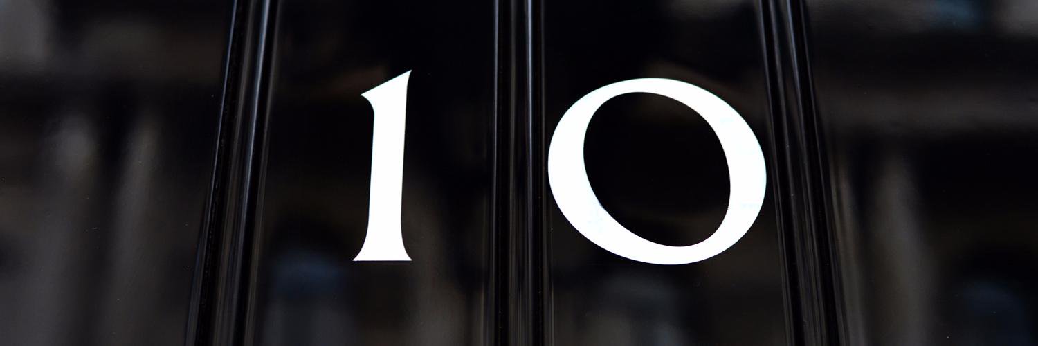 No.10 Press Office banner