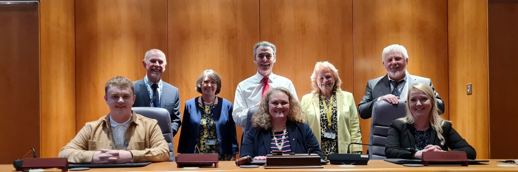 Cllr Kelly Parry banner